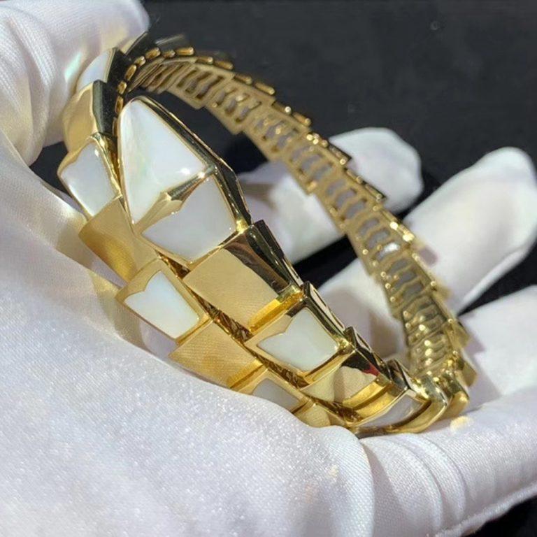 [Ornora Jewelry]SERPENTI BRACELET MOP GOLD