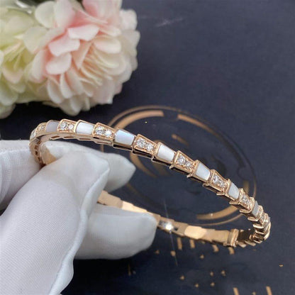 [Ornora Jewelry]SERPENTI BRACELET PINK GOLD MOP DIAMOND