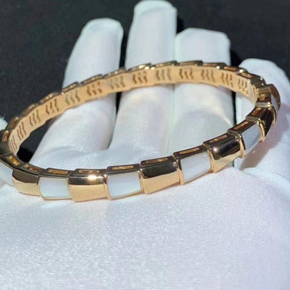[Ornora Jewelry]SERPENTI BRACELET PINK GOLD MOP