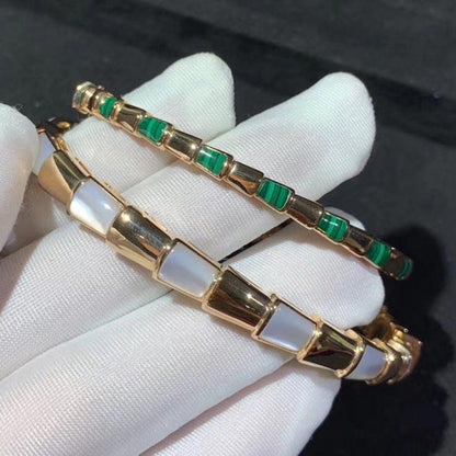 [Ornora Jewelry]SERPENTI BRACELET PINK GOLD MOP