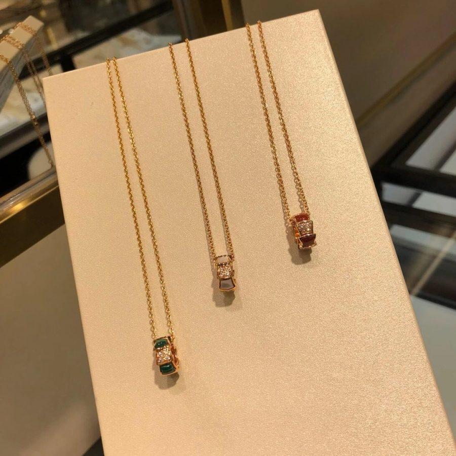 [Ornora Jewelry]SERPENTI PEDANT DIAMOND NECKLACE