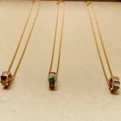 [Ornora Jewelry]SERPENTI PEDANT DIAMOND NECKLACE