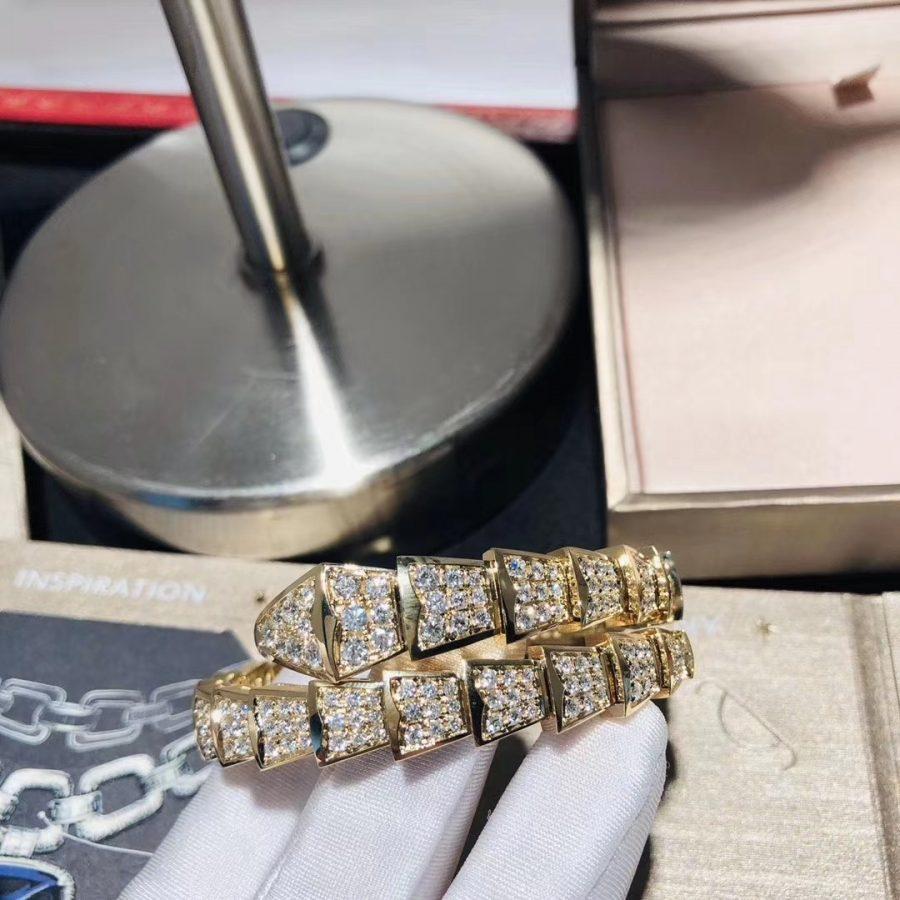 [Ornora Jewelry]SERPENTI BRACELET 8MM GOLD DIAMOND