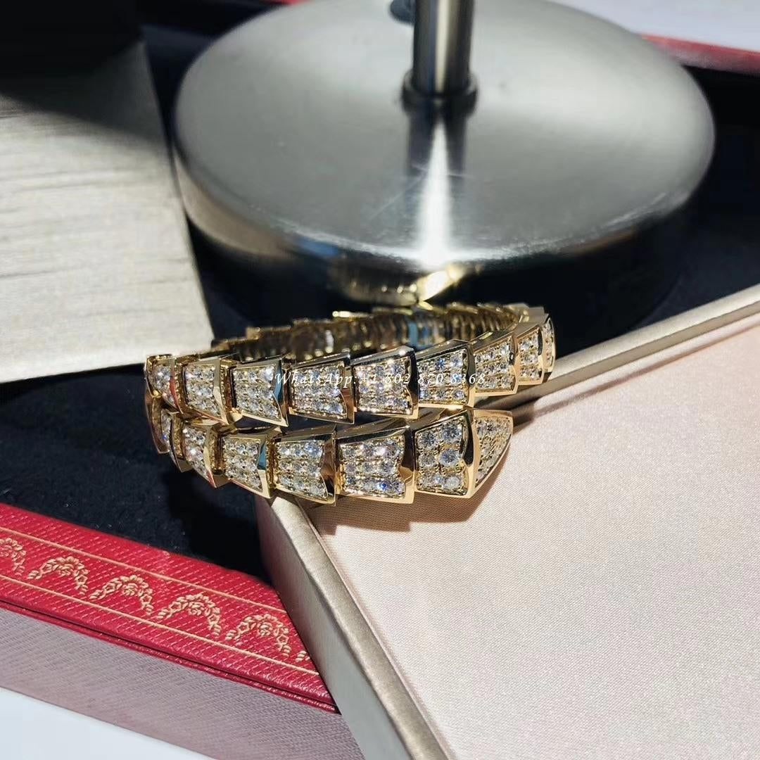 [Ornora Jewelry]SERPENTI BRACELET 8MM GOLD DIAMOND