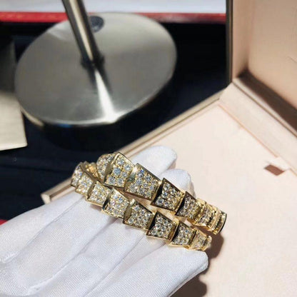 [Ornora Jewelry]SERPENTI BRACELET 8MM GOLD DIAMOND