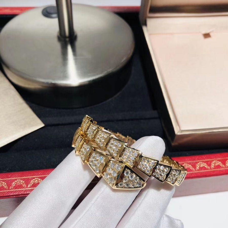[Ornora Jewelry]SERPENTI BRACELET 8MM GOLD DIAMOND