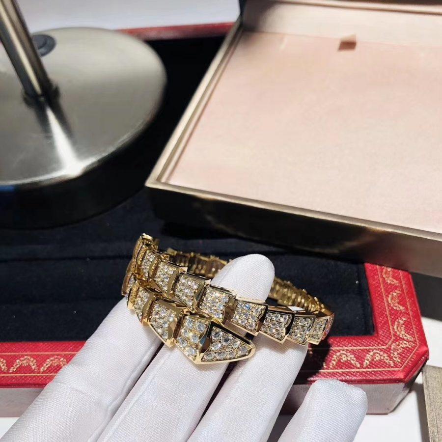 [Ornora Jewelry]SERPENTI BRACELET 8MM GOLD DIAMOND