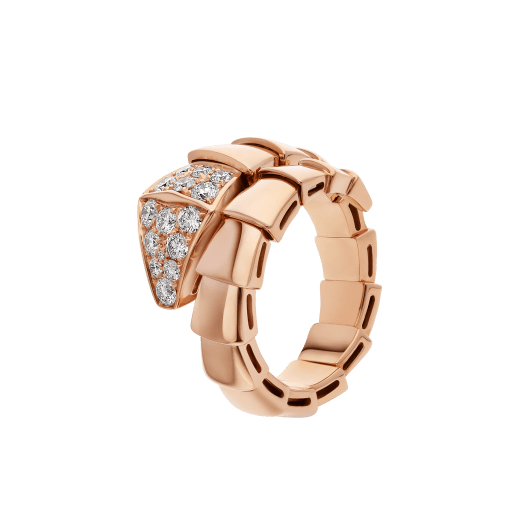[Ornora Jewelry]SERPENTI RING PINK GOLD DIAMOND