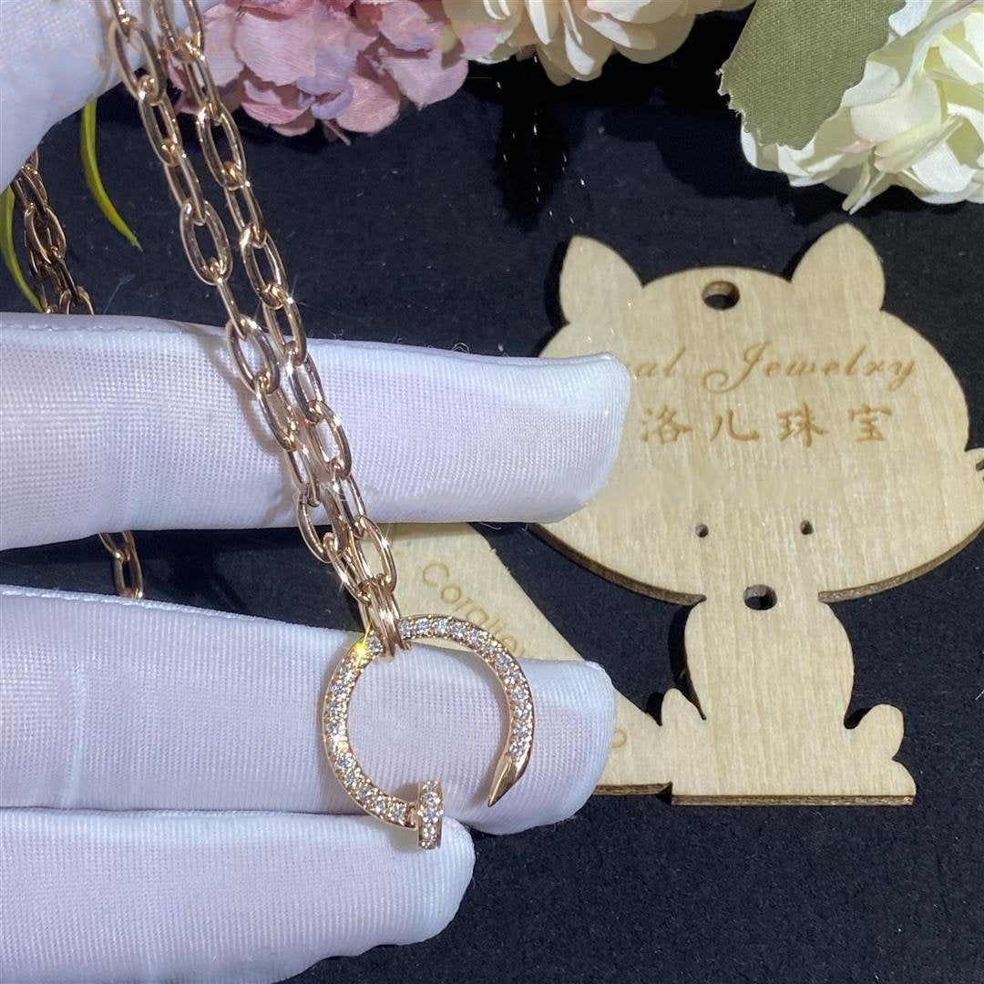 [Ornora Jewelry]JUSTE NECKLACE FULL DIAMONDS