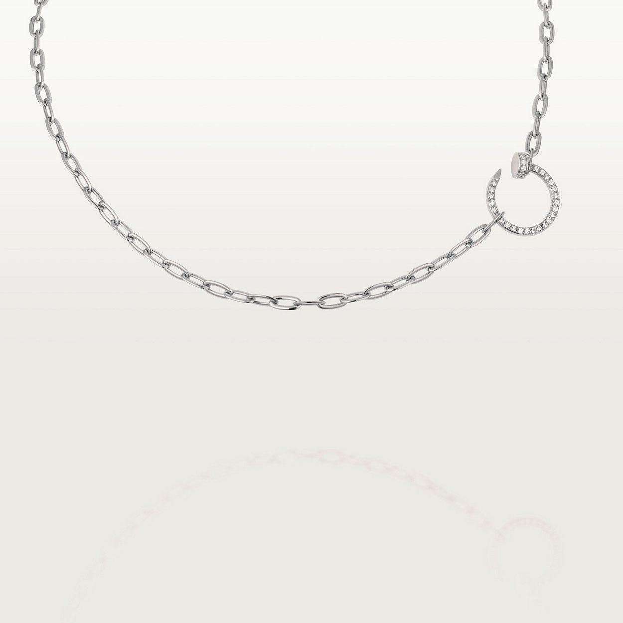 [Ornora Jewelry]JUSTE NECKLACE FULL DIAMONDS