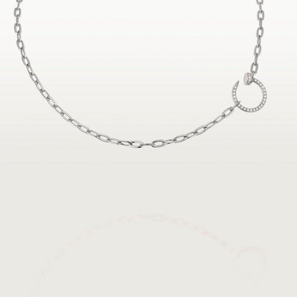 [Ornora Jewelry]JUSTE NECKLACE FULL DIAMONDS