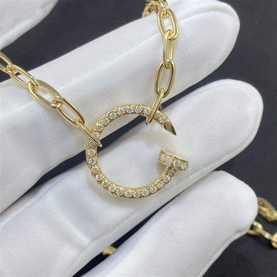 [Ornora Jewelry]JUSTE NECKLACE FULL DIAMONDS