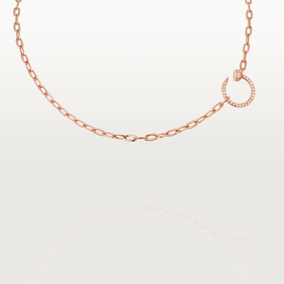 [Ornora Jewelry]JUSTE NECKLACE FULL DIAMONDS