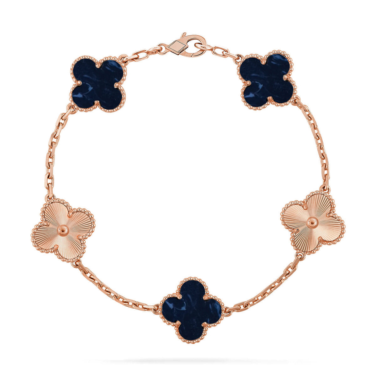 [Ornora Jewelry]CLOVER 5 MOTIF PIETERSITE BRACELET COLLECTION