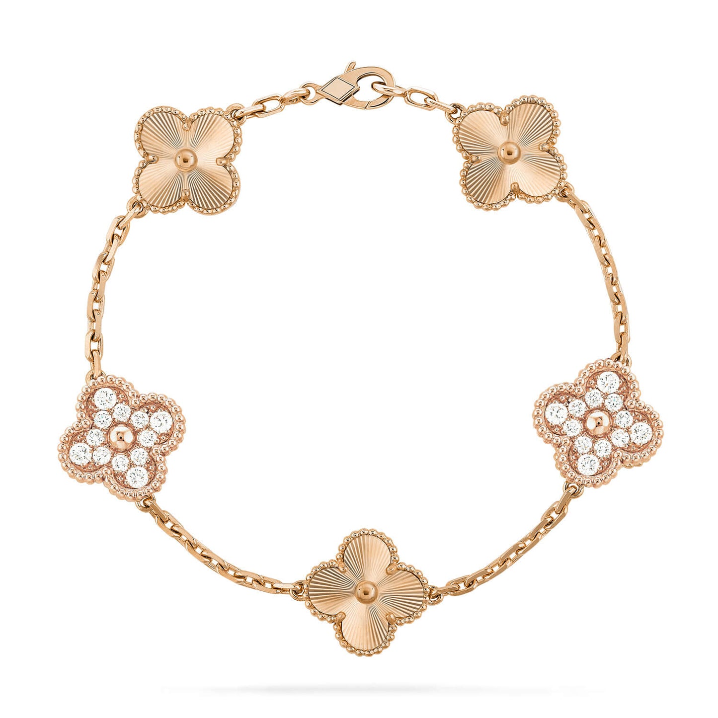 [Ornora Jewelry] CLOVER 5 MOTIF LASER BRACELET COLLECTION