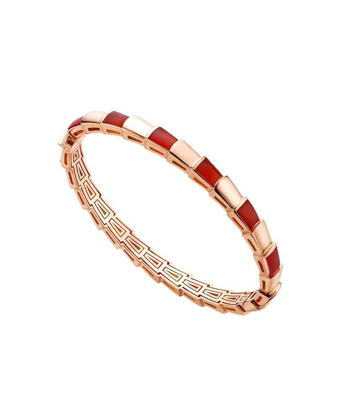 [Ornora Jewelry]SERPENTI BRACELET PINK GOLD RUBELLITE