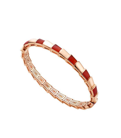 [Ornora Jewelry]SERPENTI BRACELET PINK GOLD RUBELLITE