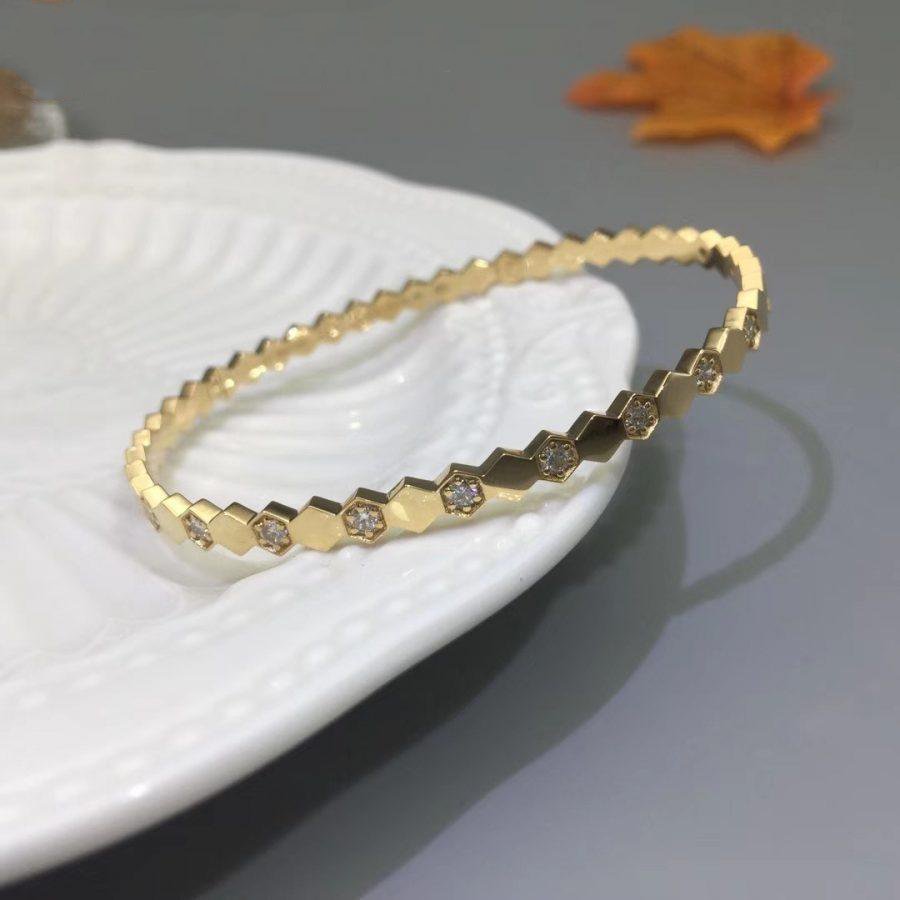 [Ornora Jewelry]BEE LOVE GOLD DIAMOND BRACELET