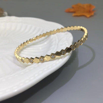 [Ornora Jewelry]BEE LOVE GOLD DIAMOND BRACELET