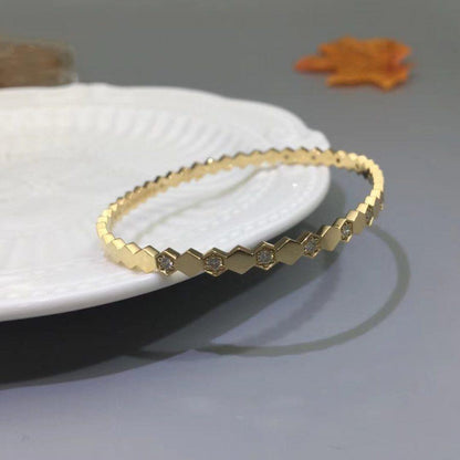 [Ornora Jewelry]BEE LOVE GOLD DIAMOND BRACELET
