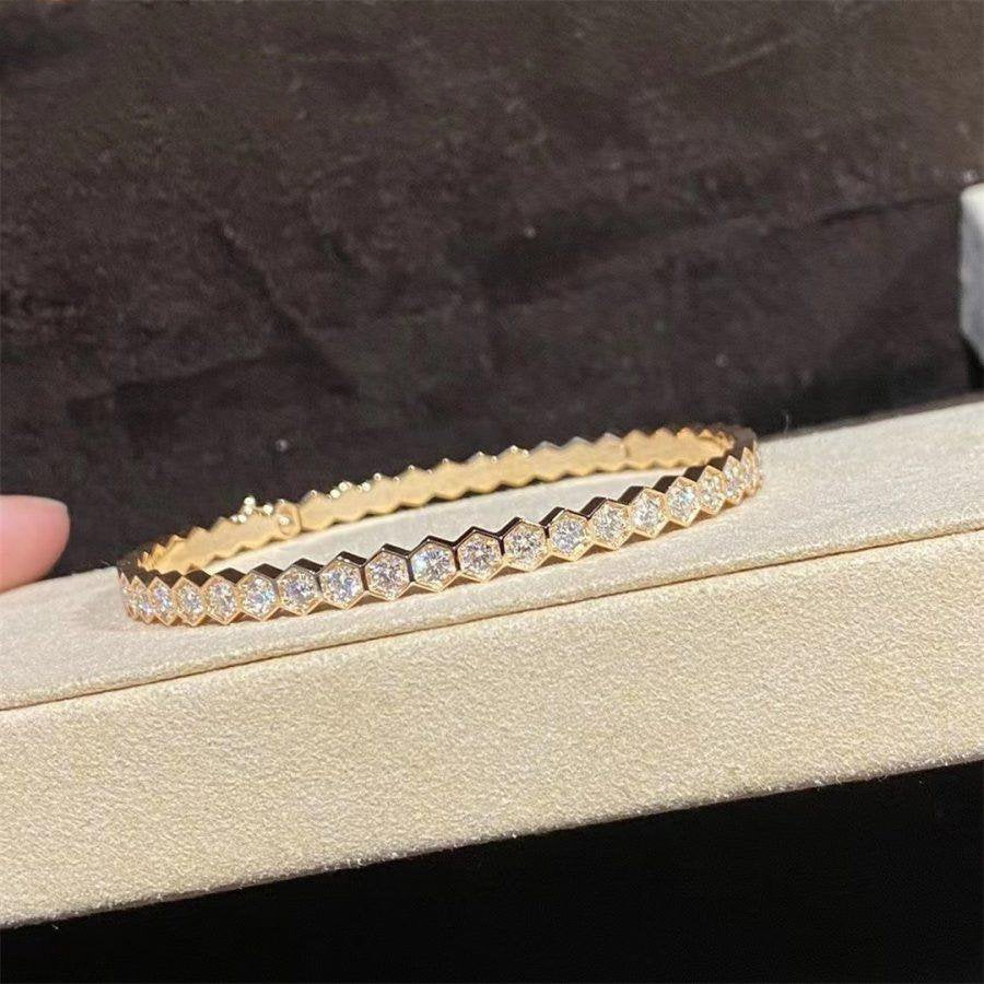 [Ornora Jewelry]BEE LOVE GOLD BRACELET FULL DIAMOND