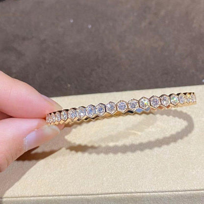 [Ornora Jewelry]BEE LOVE GOLD BRACELET FULL DIAMOND