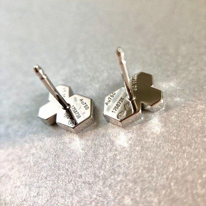 [Ornora Jewelry]BEE LOVE SILVER DIAMOND EARRINGS