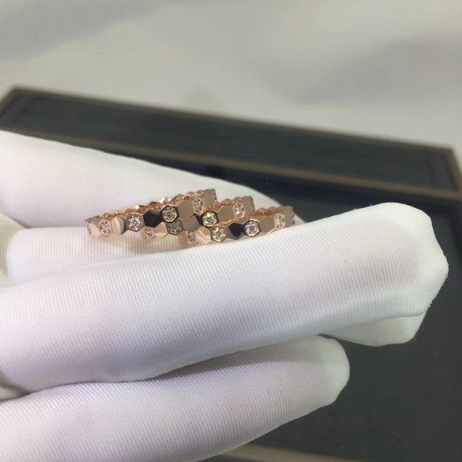 [Ornora Jewelry]BEE LOVE RING PINK GOLD DIAMOND