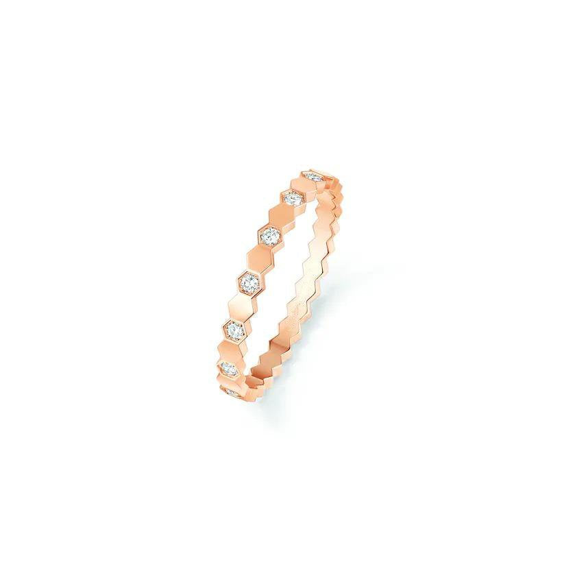 [Ornora Jewelry]BEE LOVE RING PINK GOLD DIAMOND