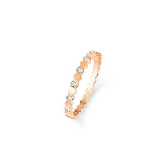 [Ornora Jewelry]BEE LOVE RING PINK GOLD DIAMOND
