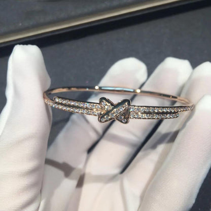 [Ornora Jewelry]JEUX DE BRACELET DIAMONDS PINK GOLD