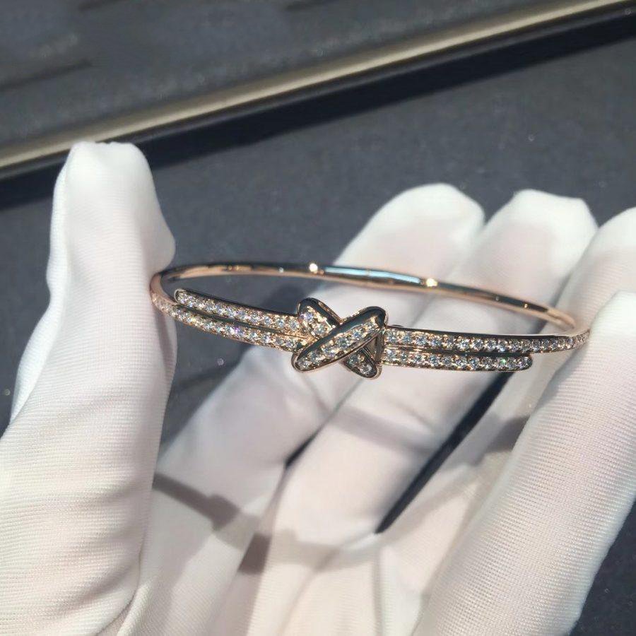 [Ornora Jewelry]JEUX DE BRACELET DIAMONDS PINK GOLD