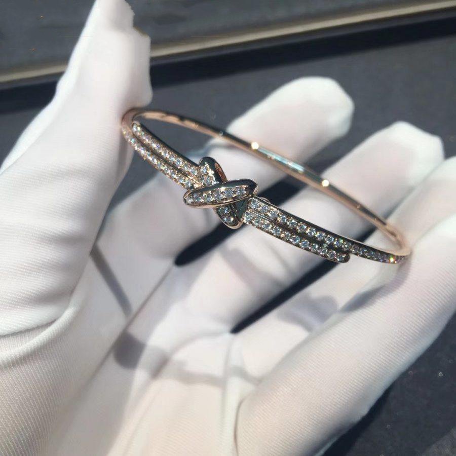 [Ornora Jewelry]JEUX DE BRACELET DIAMONDS PINK GOLD
