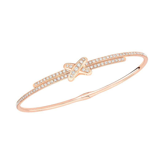 [Ornora Jewelry]JEUX DE BRACELET DIAMONDS PINK GOLD