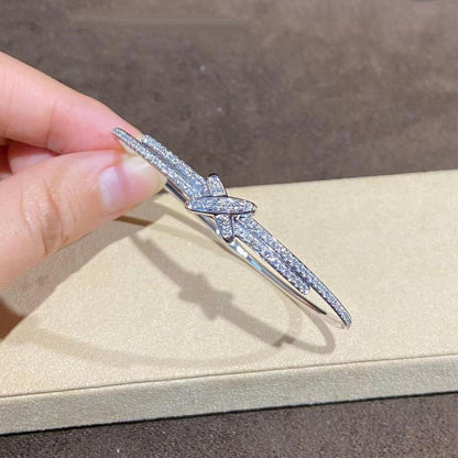 [Ornora Jewelry]JEUX DE BRACELET DIAMONDS SILVER