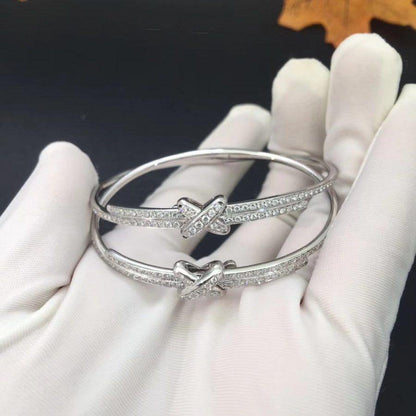 [Ornora Jewelry]JEUX DE BRACELET DIAMONDS SILVER