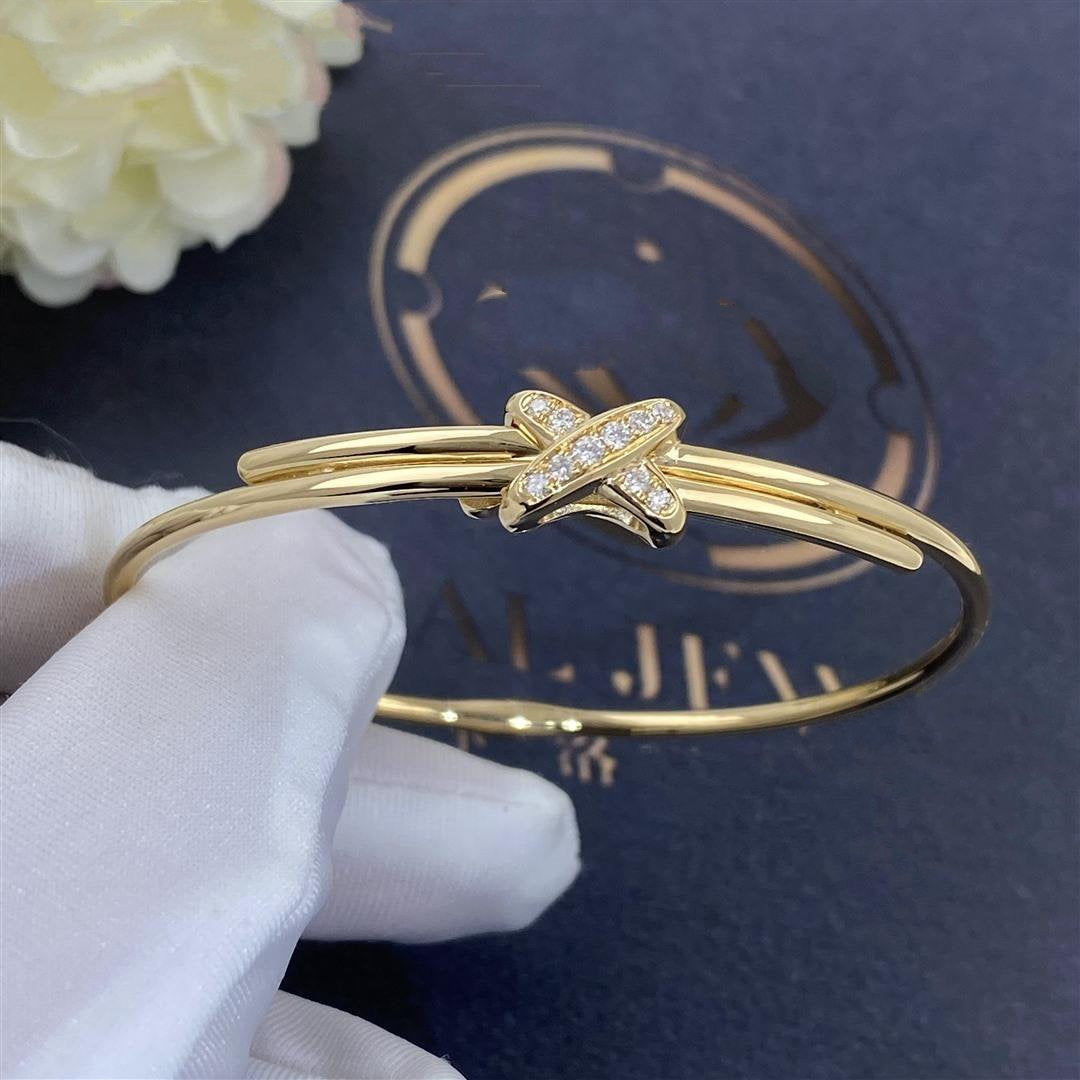 [Ornora Jewelry]JEUX DE BRACELET GOLD DIAMONDS