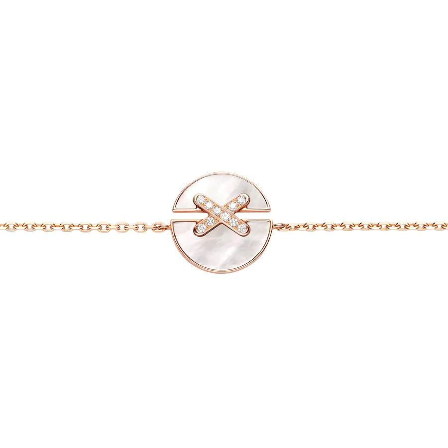 [Ornora Jewelry]JEUX DE BRACELET MOP PINK GOLD DIAMONDS