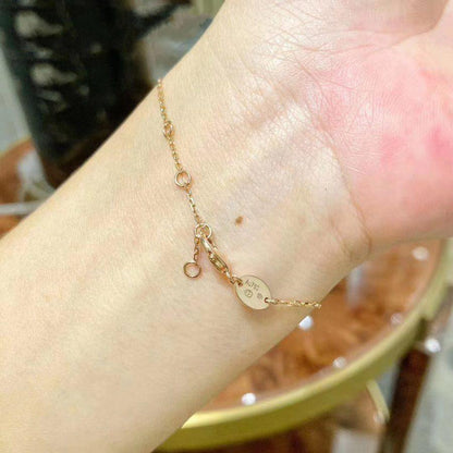 [Ornora Jewelry]JEUX DE BRACELET MOP PINK GOLD DIAMONDS