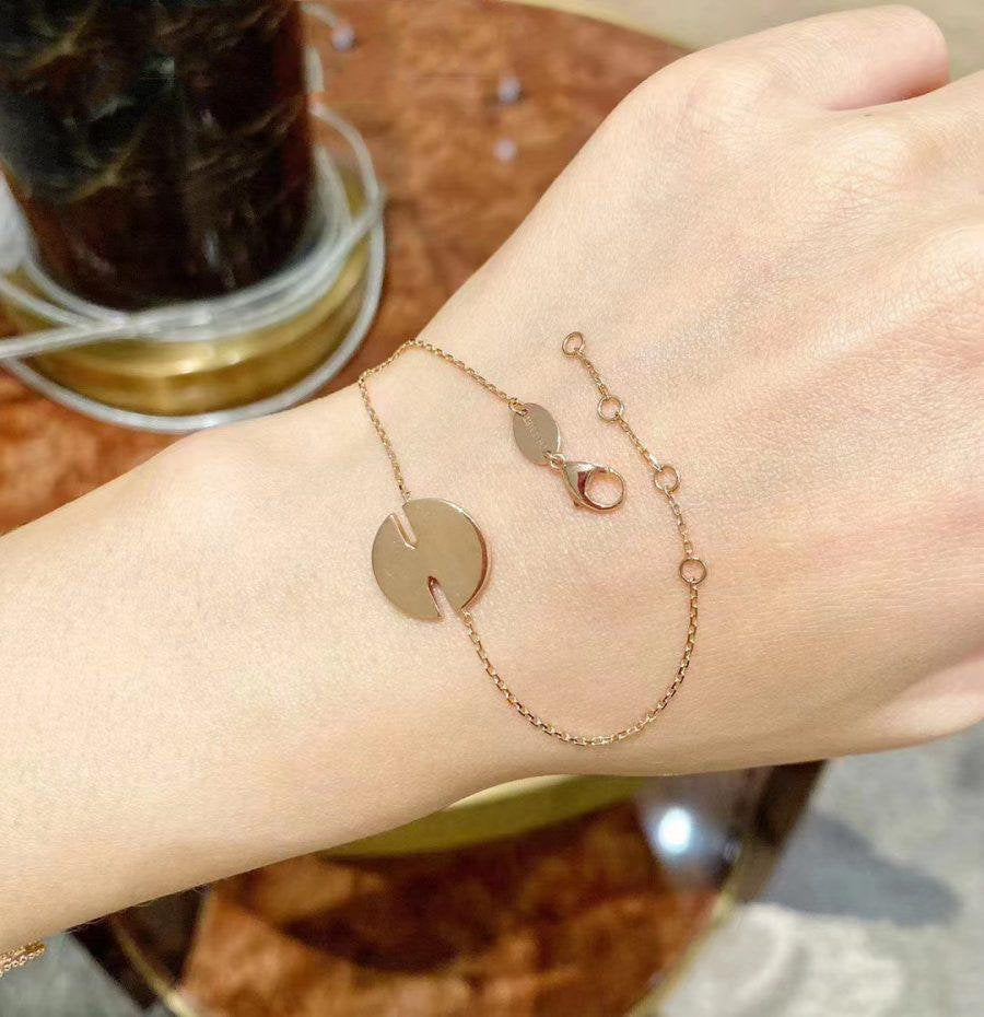 [Ornora Jewelry]JEUX DE BRACELET MOP PINK GOLD DIAMONDS