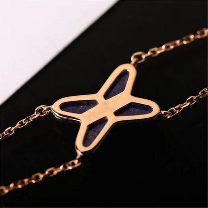 [Ornora Jewelry]Hollow Design Four-Leaf Clover Flower Shape Ring