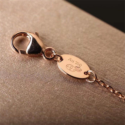 [Ornora Jewelry]Hollow Design Four-Leaf Clover Flower Shape Ring