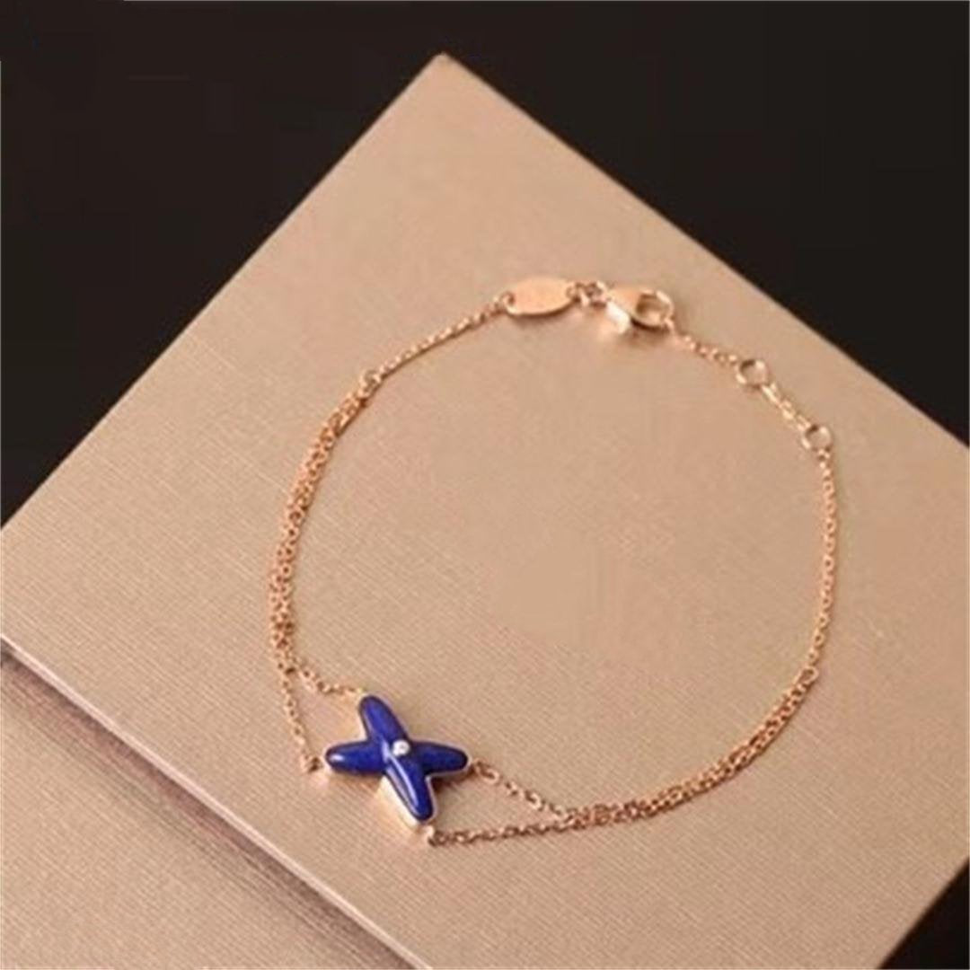 [Ornora Jewelry]Hollow Design Four-Leaf Clover Flower Shape Ring