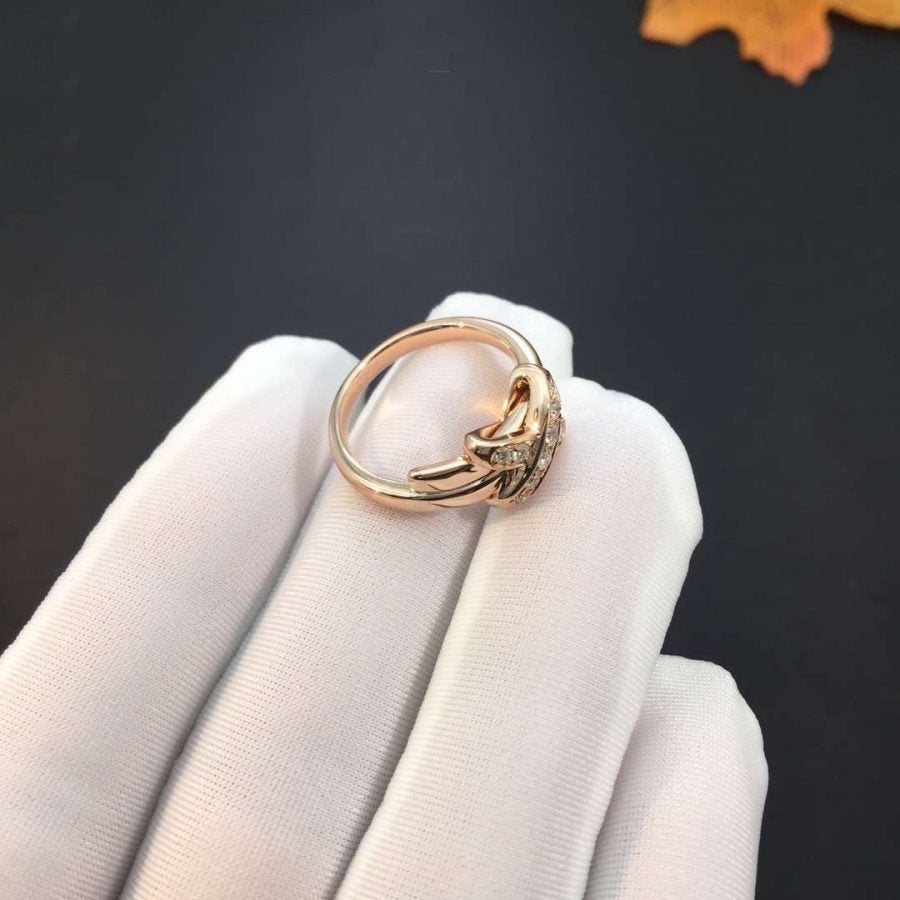 [Ornora Jewelry]JEUX DE PINK GOLD DIAMOND RING