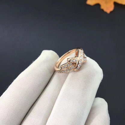 [Ornora Jewelry]JEUX DE RING PINK GOLD DIAMOND
