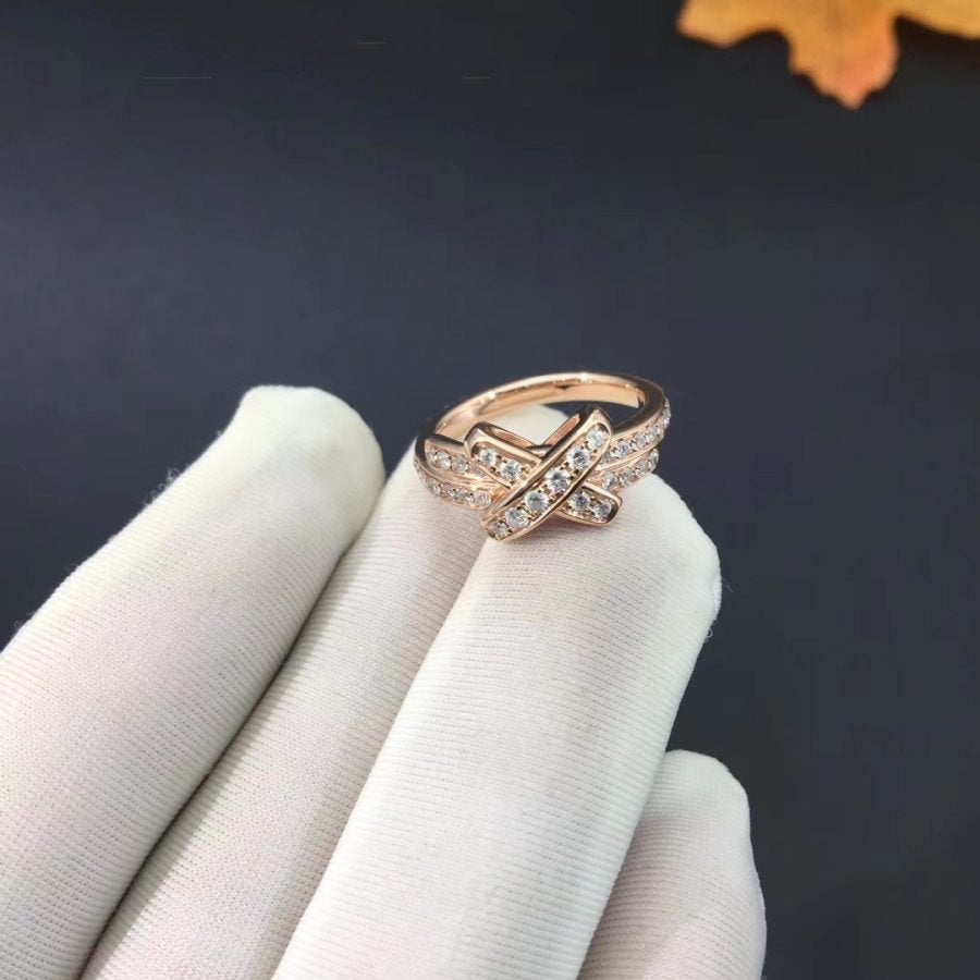 [Ornora Jewelry]JEUX DE RING PINK GOLD DIAMOND
