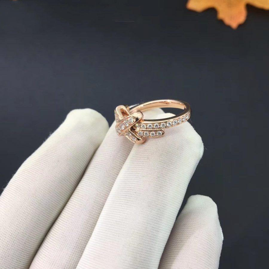 [Ornora Jewelry]JEUX DE RING PINK GOLD DIAMOND