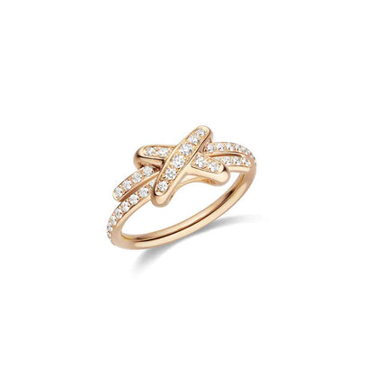 [Ornora Jewelry]JEUX DE RING PINK GOLD DIAMOND