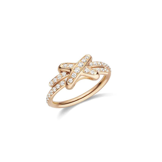 [Ornora Jewelry]JEUX DE RING PINK GOLD DIAMOND