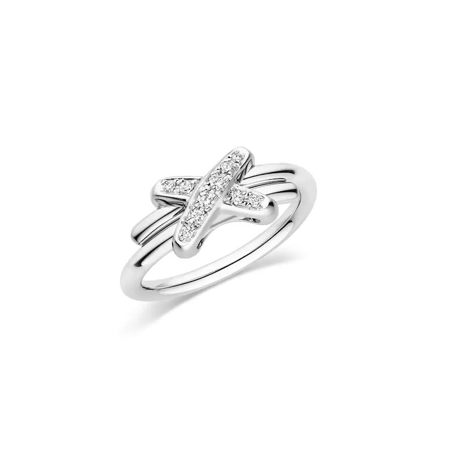 [Ornora Jewelry]JEUX DE SILVER DIAMOND RING